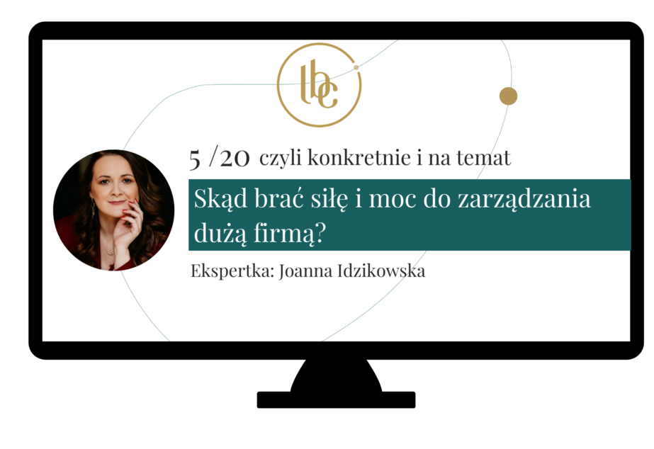 Skąd brać siłę i moc do zarządzania dużą firmą?