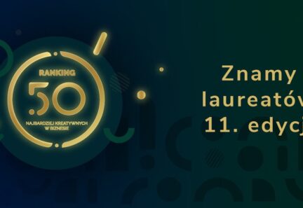 Poznaj Laureatów 11. edycji rankingu 50 Najbardziej Kreatywnych Ludzi w Biznesie!