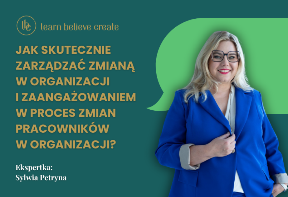 KONSULTACJA ONLINE: Jak skutecznie zarządzać zmianą w organizacji i zaangażowaniem w proces zmian pracowników w organizacji?