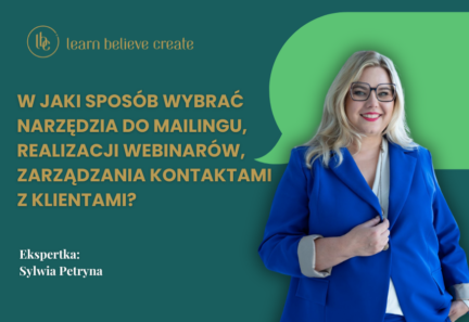 KONSULTACJA ONLINE: W jaki sposób wybrać narzędzia do mailingu, realizacji webinarów, zarządzania kontaktami z klientami?