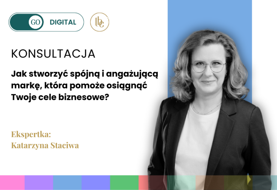 KONSULTACJA ONLINE: Jak stworzyć spójną i angażującą markę, która pomoże Ci osiągnąć cele biznesowe?