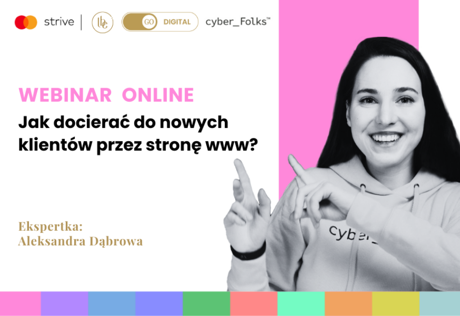 Webinar: Jak sprzedawać więcej przez stronę www?