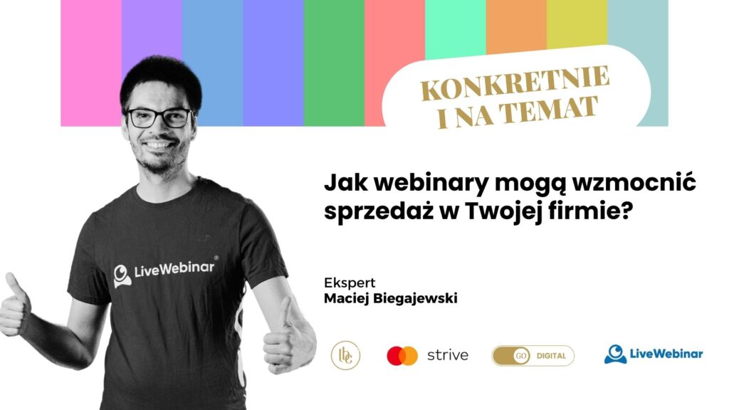 Jak webinary mogą wzmocnić sprzedaż w Twojej firmie?