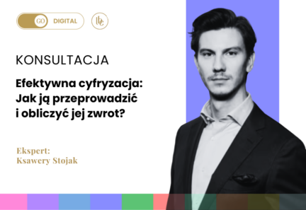 KONSULTACJA ONLINE: Jak przeprowadzić cyfryzację w firmie i obliczyć jej zwrot?