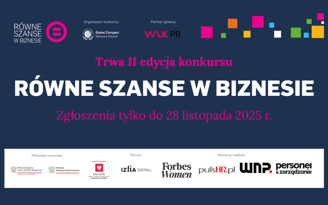 II edycja konkursu „Równe Szanse w Biznesie”
