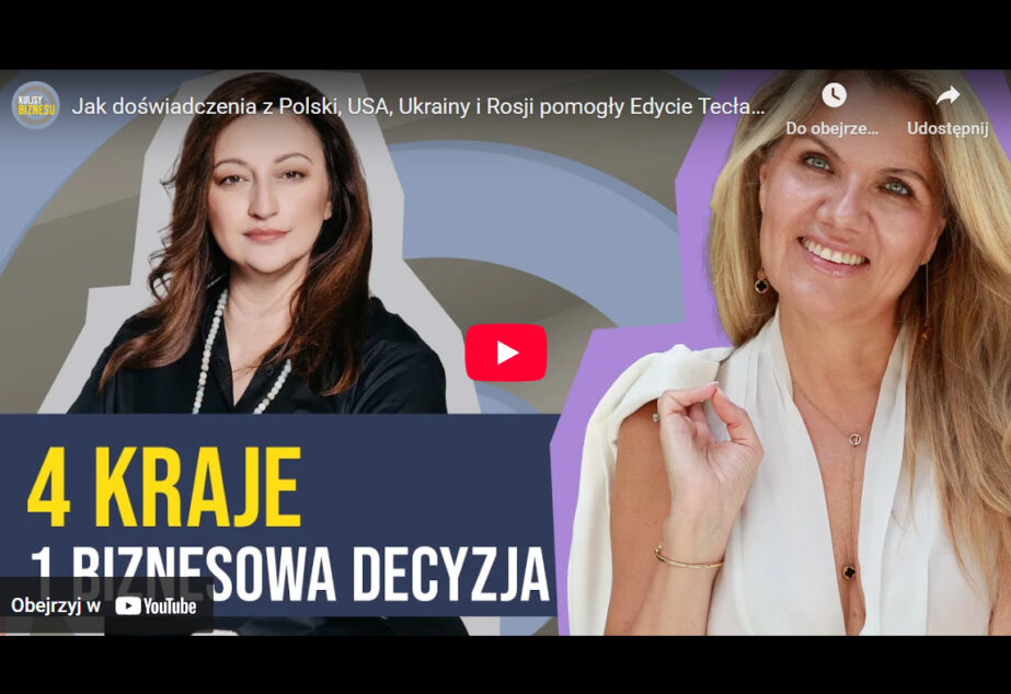 Jak doświadczenia z Polski, USA, Ukrainy i Rosji pomogły Edycie Tecław stworzyć markę VIAAROMA