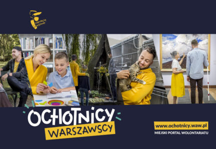 Nowy Miejski Portal Wolontariatu w Warszawie i projekt „Ochotnicy warszawscy” 2026 do 2030