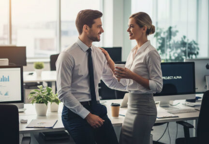 Romanse w miejscu pracy. Powszechne zjawisko, wciąż niewygodny temat