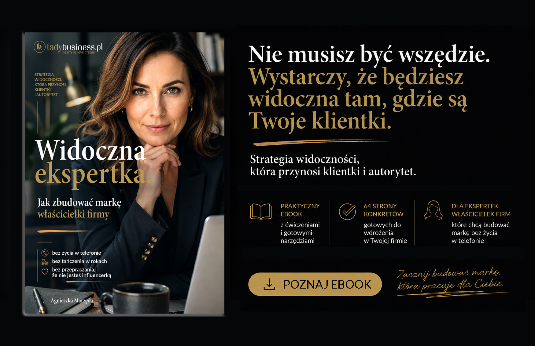 ebook: Widoczna ekspertka. Jak zbudować markę właścicielki firmy