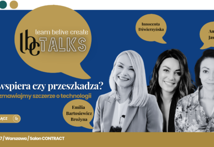 Warszawa 14.10 #LBCtalks: AI wspiera czy przeszkadza w biznesie?