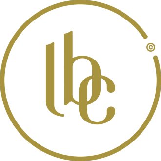 monogram LBC złoty